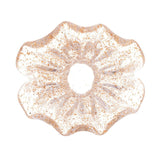 Vaso Murano Trouxinha de Vidro Italy Dourado 14cm - Ela Decora