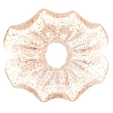 Vaso Murano Trouxinha de Vidro Italy Dourado 16cm - Ela Decora