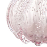 Vaso Murano Trouxinha de Vidro Italy Rosa Claro 11cm - Ela Decora
