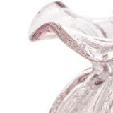 Vaso Murano Trouxinha de Vidro Italy Rosa Claro 13cm - Ela Decora