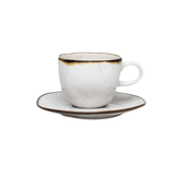 Xicara de Café com Pires Maresia 75ml - Ela Decora