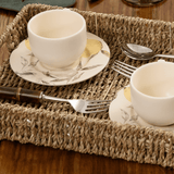 Xicara de Chá com Pires Aquarelle Siciliano 160ml - Ela Decora