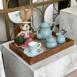 Xicara de Chá com Píres Páscoa Coelho Sweet Easter 200ml - Ela Decora