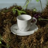 Jogo 6 Xícaras de Café com Pires Orgânico Amana 120ml