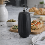 Azeiteiro Oasis Preto na bancada