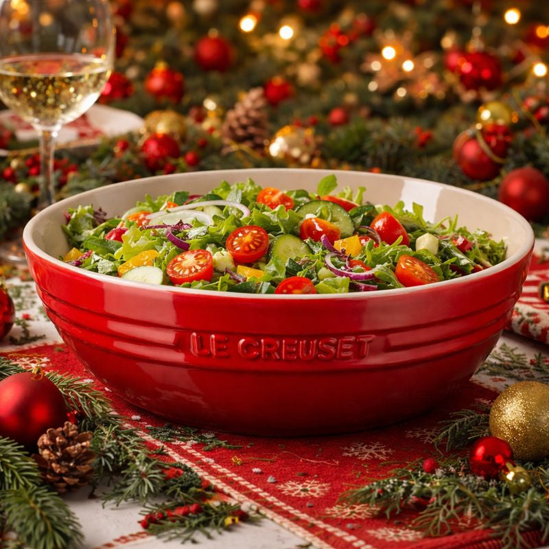 Bowl Cerâmica Oval Vermelho 29cm Le Creuset