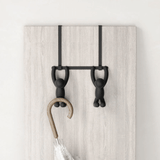 Suporte Cabideiro de Porta Buddy Preto