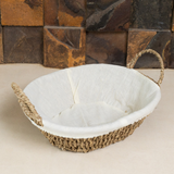 Cesto Oval de Sisal na bancada