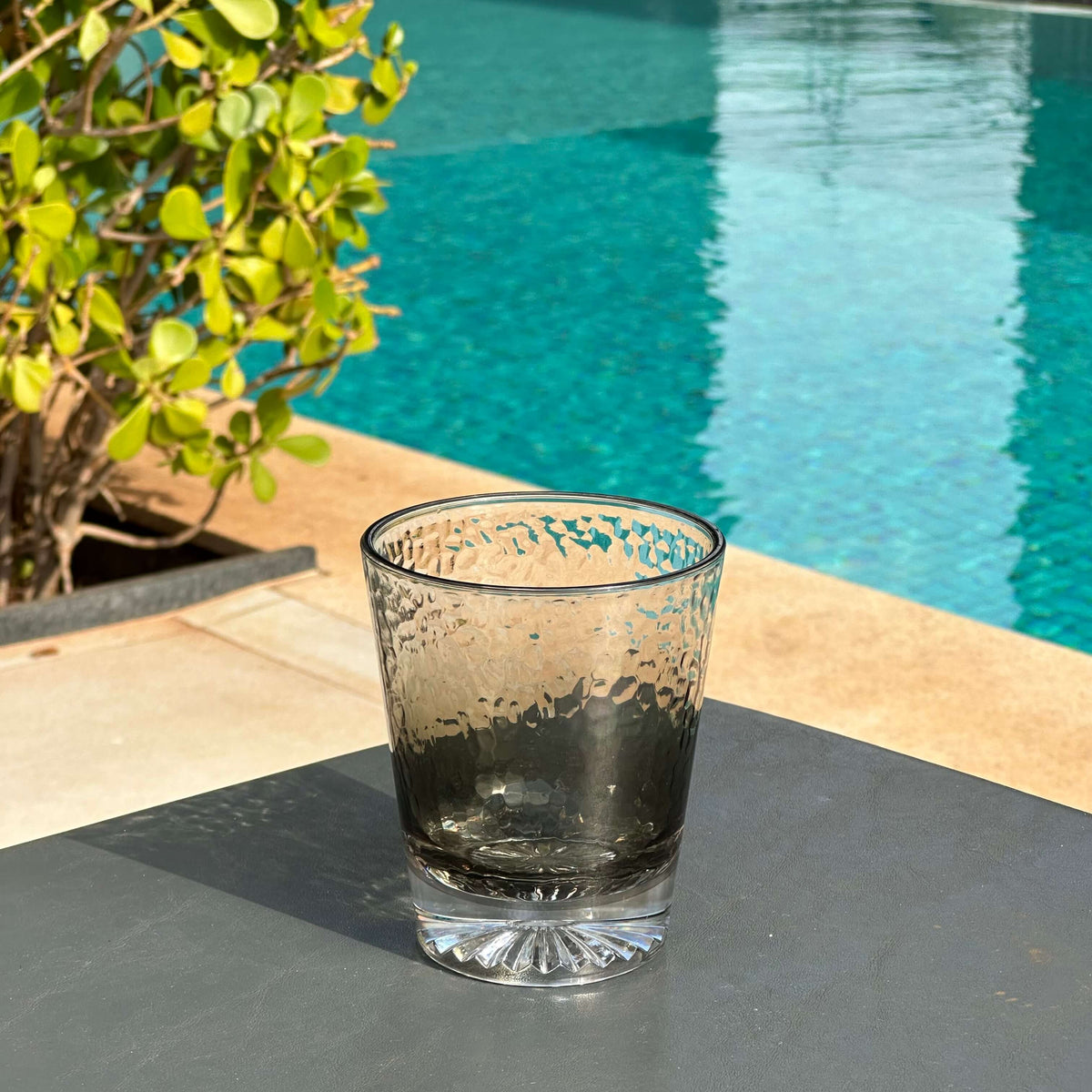 Copo em Acrílico Degrade Verde 414ml
