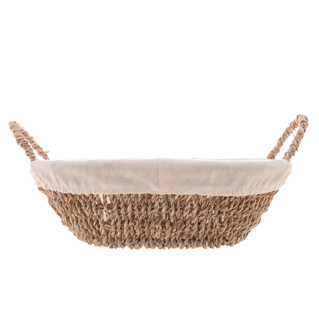 Detalhes Cesta Oval de Sisal
