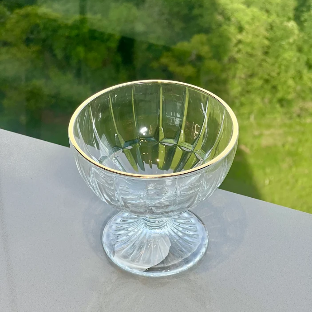 Detalhes Taça Sobremesa  Cristalle