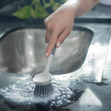 Escova de Limpeza Arredondada Flow Bege 28cm