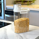 Pote Hermético com Copo Medidor G 2,5 Litros Ela Decora