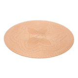 Jogo Americado Redondo Fiore Marrom 38cm