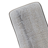 Travessa Retangular Média Juta Dust 27cm