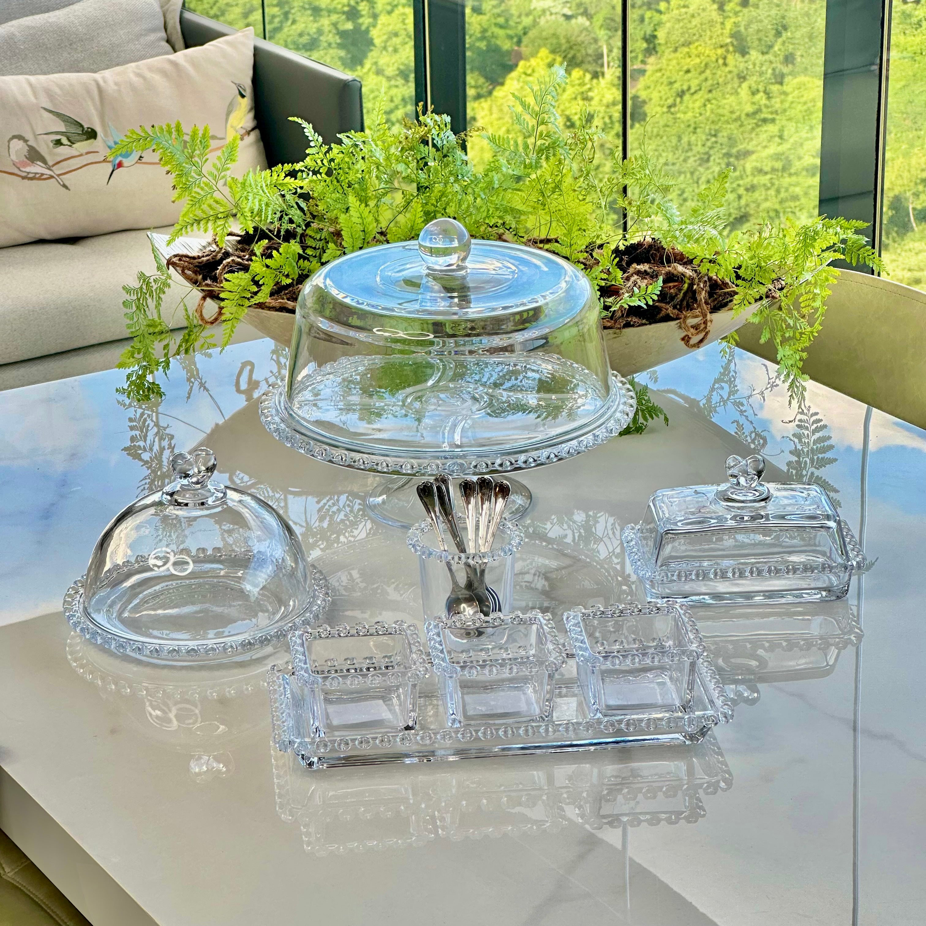 Kit para Mesa Posta Coração 8 Peças