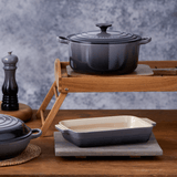 Travessa Retangular Heritage Flint 26cm Le Creuset