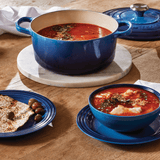 Panela Redonda Signature Azul Marseille 24cm Le Creuset