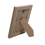 Porta Retrato em MDF e Vidro Branco 10cmx15cm