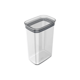 Pote Porta Mantimento Organizador Retangular com Tampa Hermética Natural Block 2,3 Litros