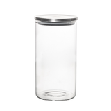 Pote Hermético Redondo Vidro Borossilicato e Tampa de Metal 550ml