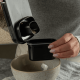 Pote Hermético com Medidor Drop Preto 1,5L