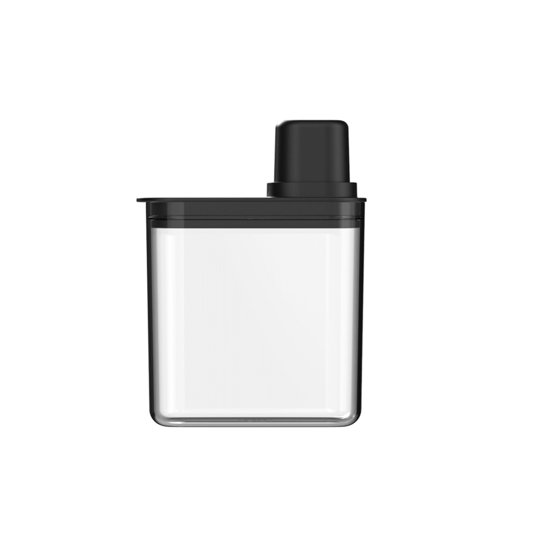 Pote Hermético com Medidor Drop Preto 1,5L