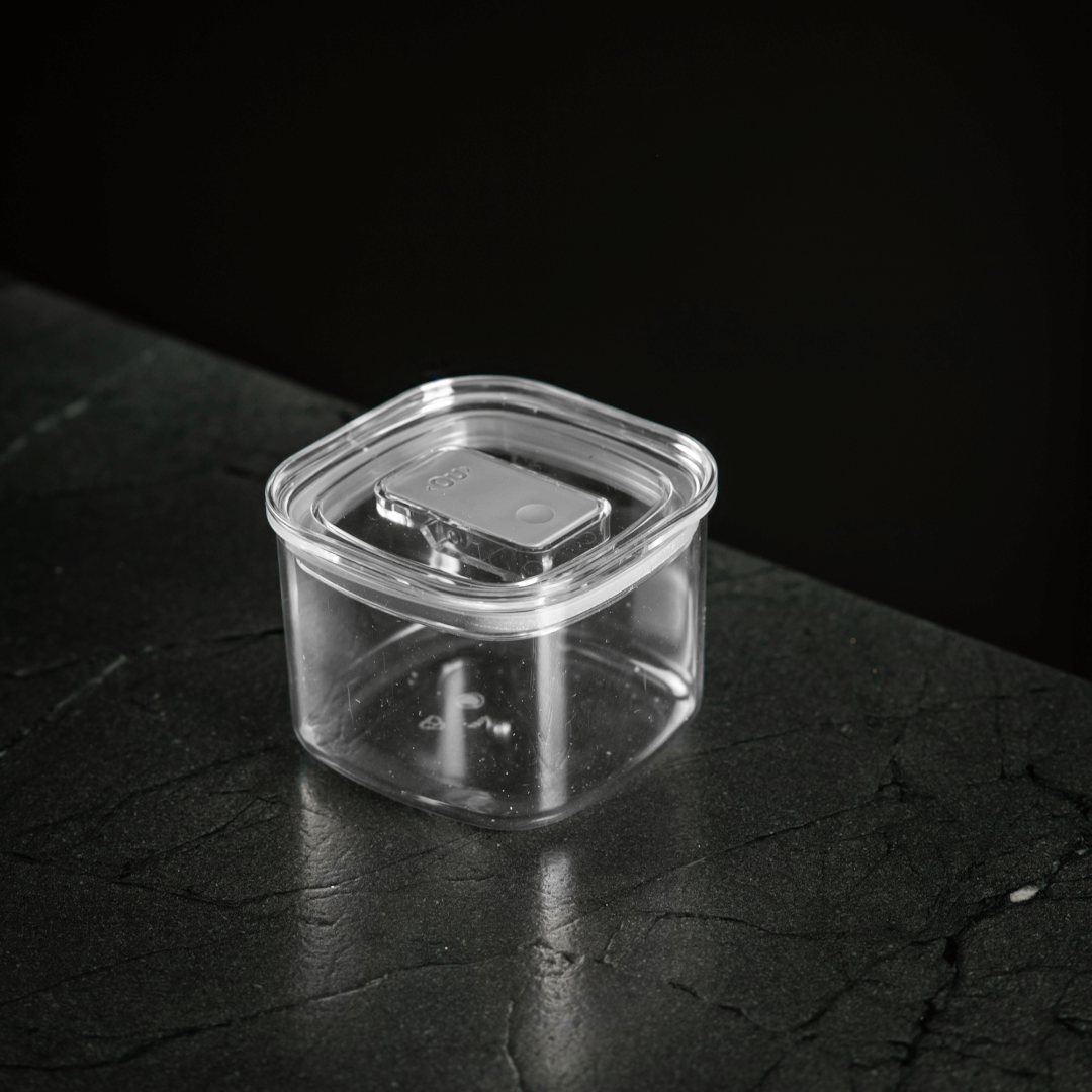Pote Hermético Quadrado Duo Lock 450ml