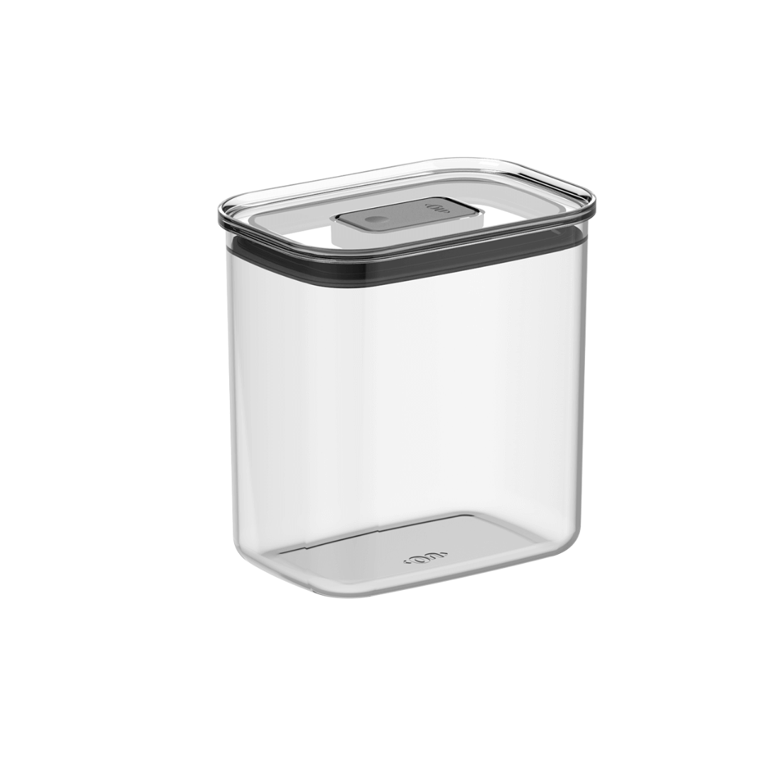 Pote Hermético Retangular Duo Lock 1,5L