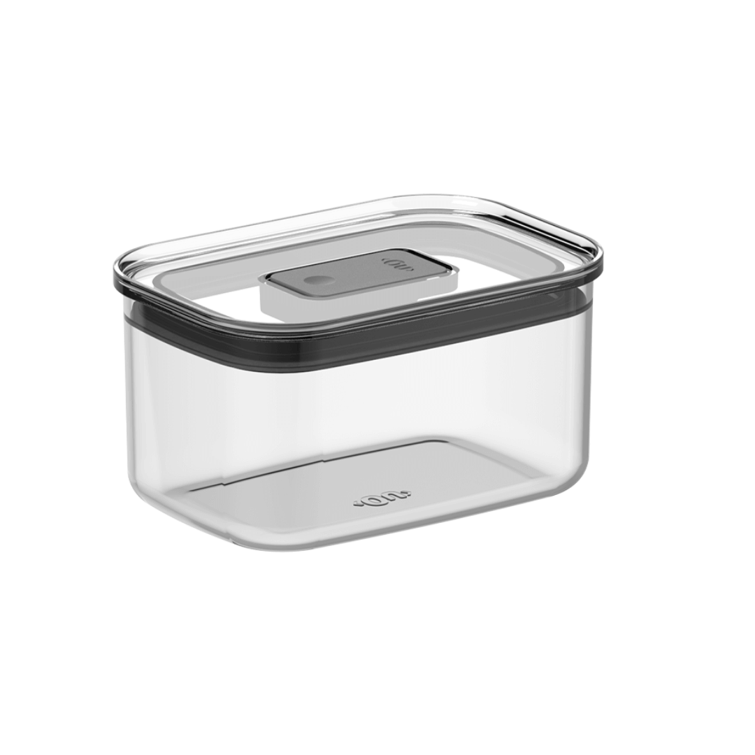 Pote Hermético Retangular Duo Lock 650ml