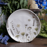 Prato de Sobremesa Orgânico Lavanda 19,5cm