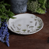 Prato de Sobremesa Orgânico Lavanda 19,5cm