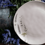 Prato Raso Orgânico Lavanda 26,5cm
