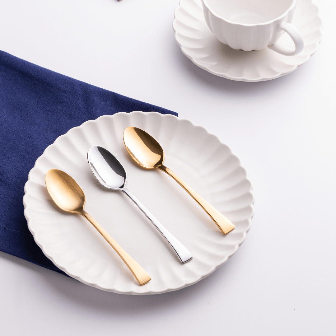 Prato de Sobremesa em Porcelana Petala Branco 20cm