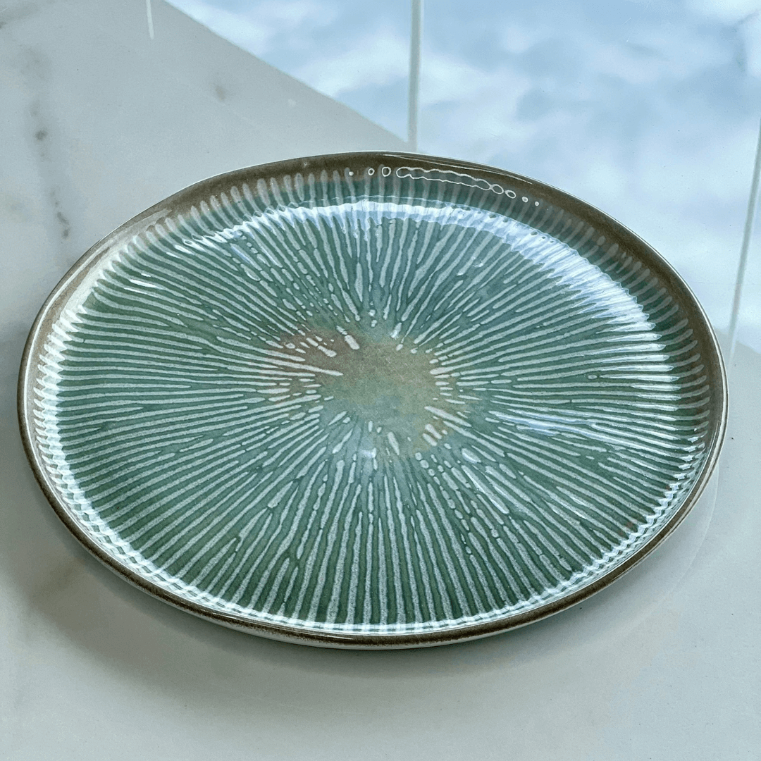 Prato Raso Bio Stoneware Evergreen 27,5cm
