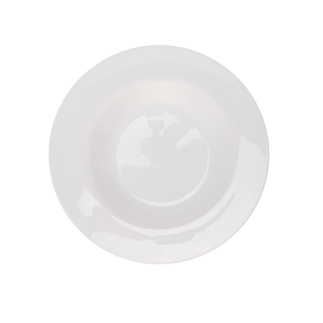 Prato para Massas Branco visto por cima