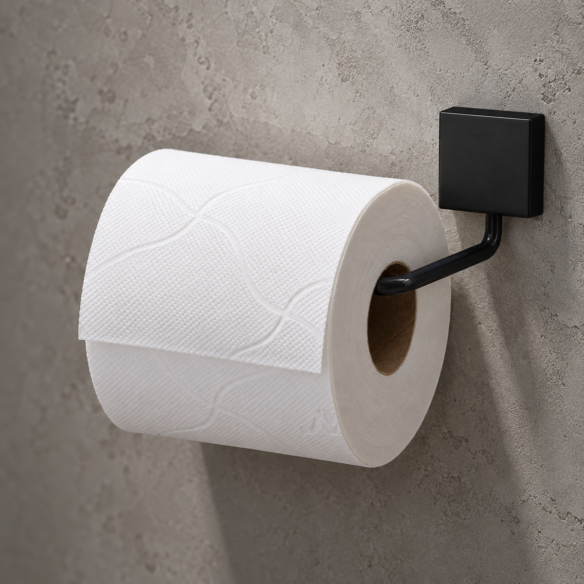 Suporte para Papel Higiênico Preto