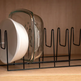 Suporte Organizador para Tampas Formas e Travessas Preto - 31 cm