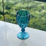 Taça de Acrilico Diamond Azul 330ml