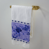 Toalheiro Aberto 22cm Aço Piatina Fixação Parafuso Dourado