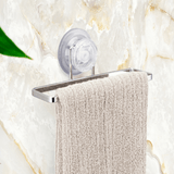 Toalheiro de Lavabo Fixação Sucção Ventosa Cromado