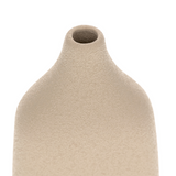 Vaso em Cerâmica Bege 23cm