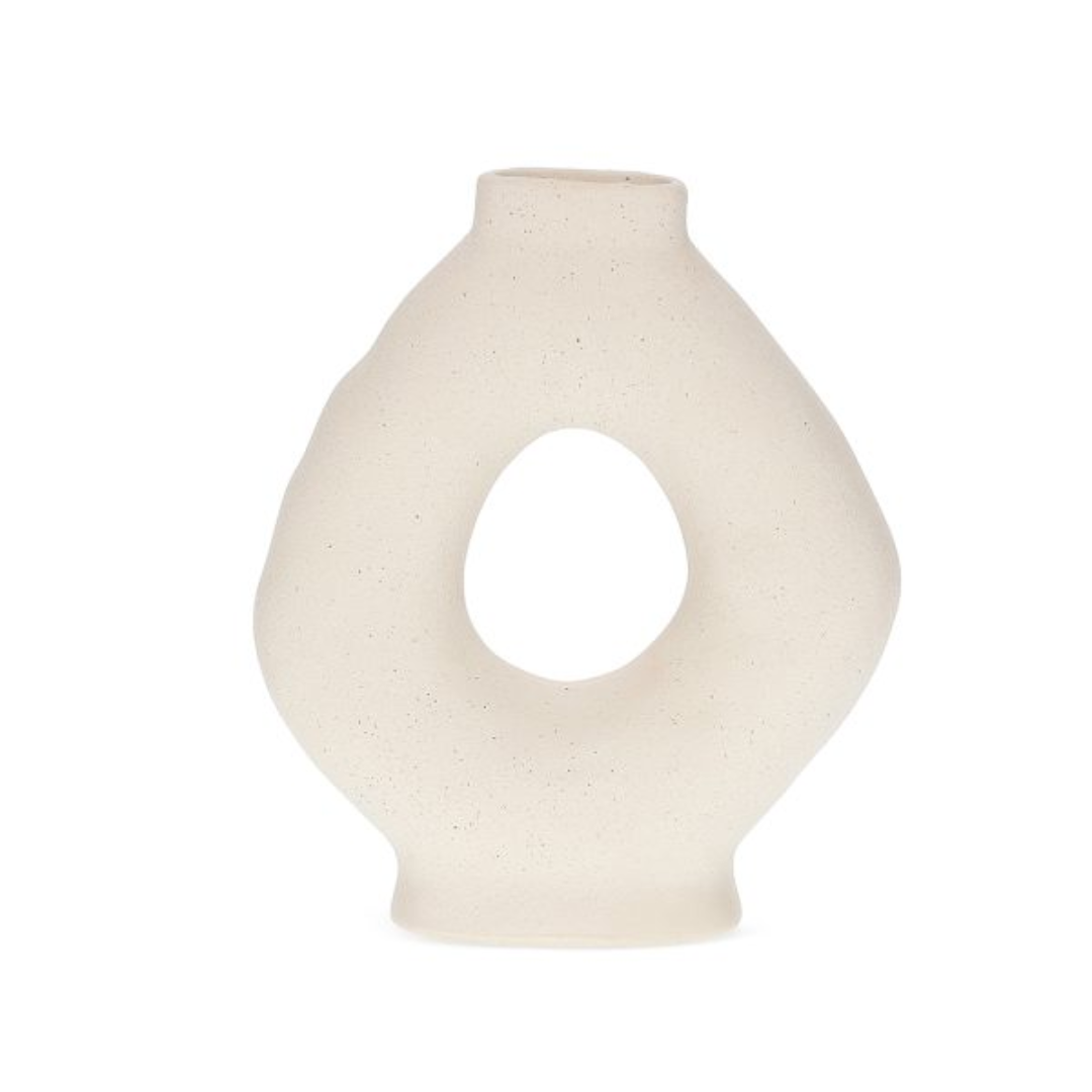 Vaso Decorativo Vazado visto de frente