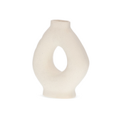 Vaso Decorativo em Cerâmica Vazado 20cm