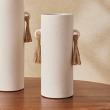 Vaso com Corda 26cm decorando mesa