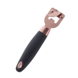 Abridor De Latas Rose Gold Cabo de Silicone Chumbo - 17 cm - Ela Decora