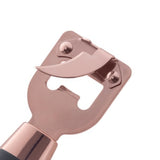 Abridor De Latas Rose Gold Cabo de Silicone Chumbo - 17 cm - Ela Decora