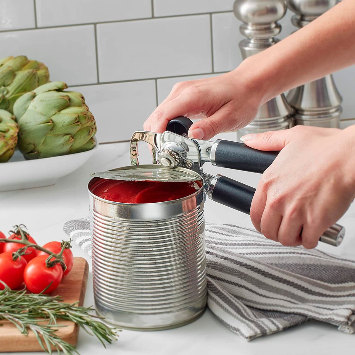 Abridor de Latas Soft Touch Preto KitchenAid - Ela Decora