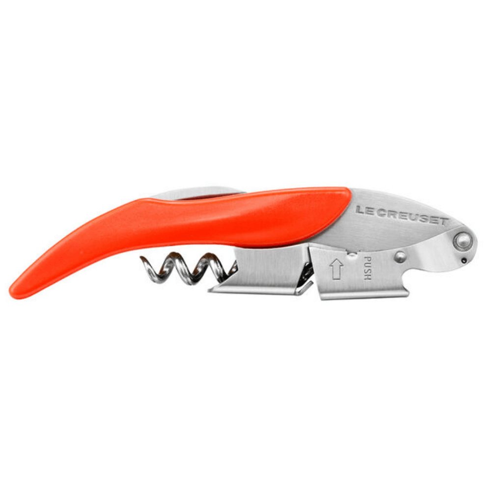 Abridor Saca - rolhas Garçom WT - 130 Laranja Le Creuset - Ela Decora