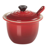 Açucareiro Pote de Condimentos Indiano Vermelho 180ml Le Creuset - Ela Decora
